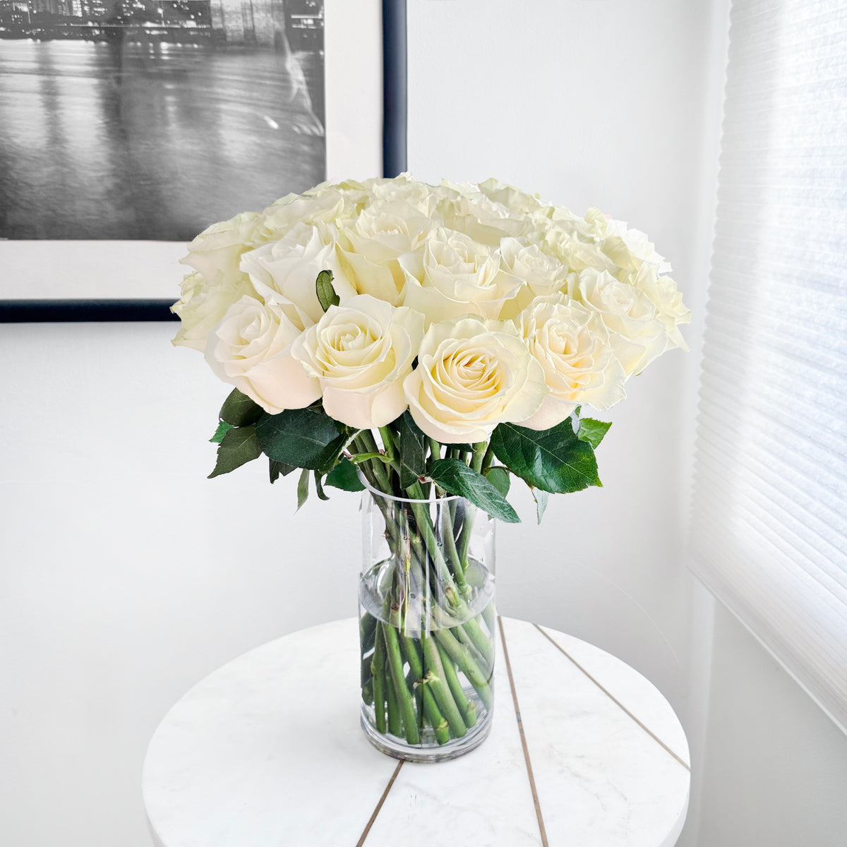 White Petite Bloom – Secret Garden Rose Inc